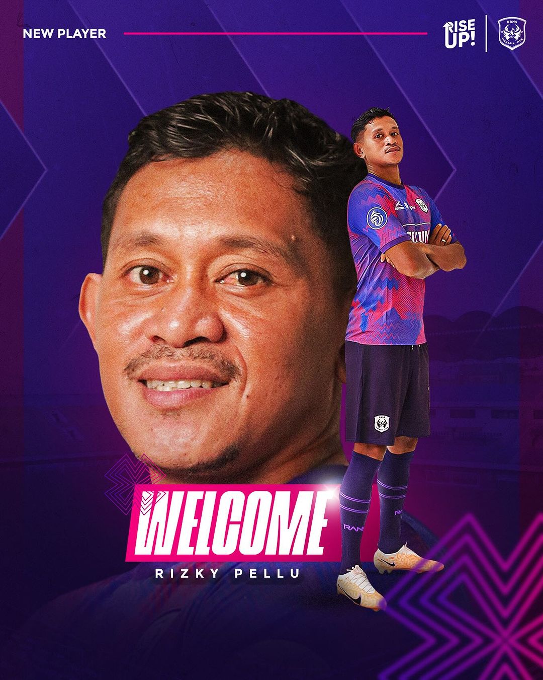 Pelatih Menyambut Baik Kedatangan Rizky Pellu Ke RANS Nusantara